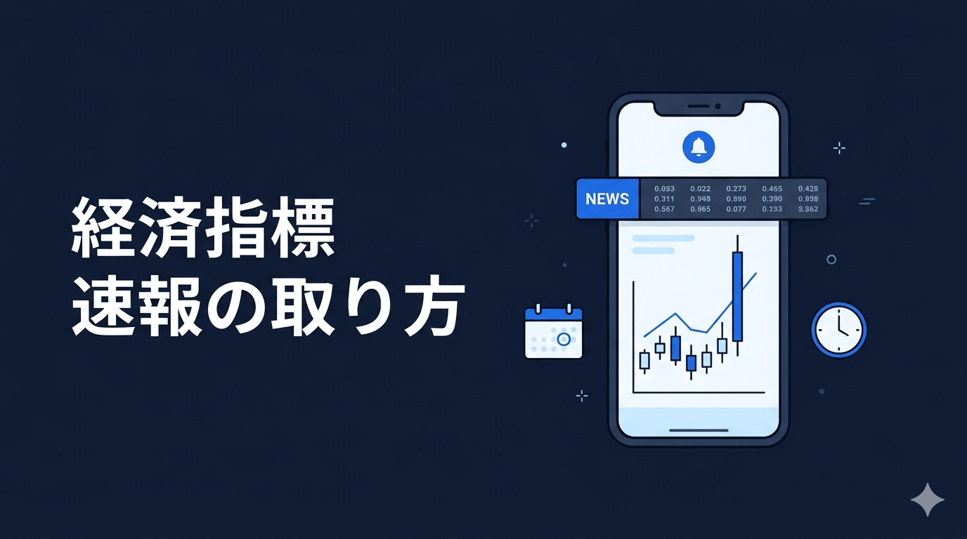 経済指標 速報の取り方